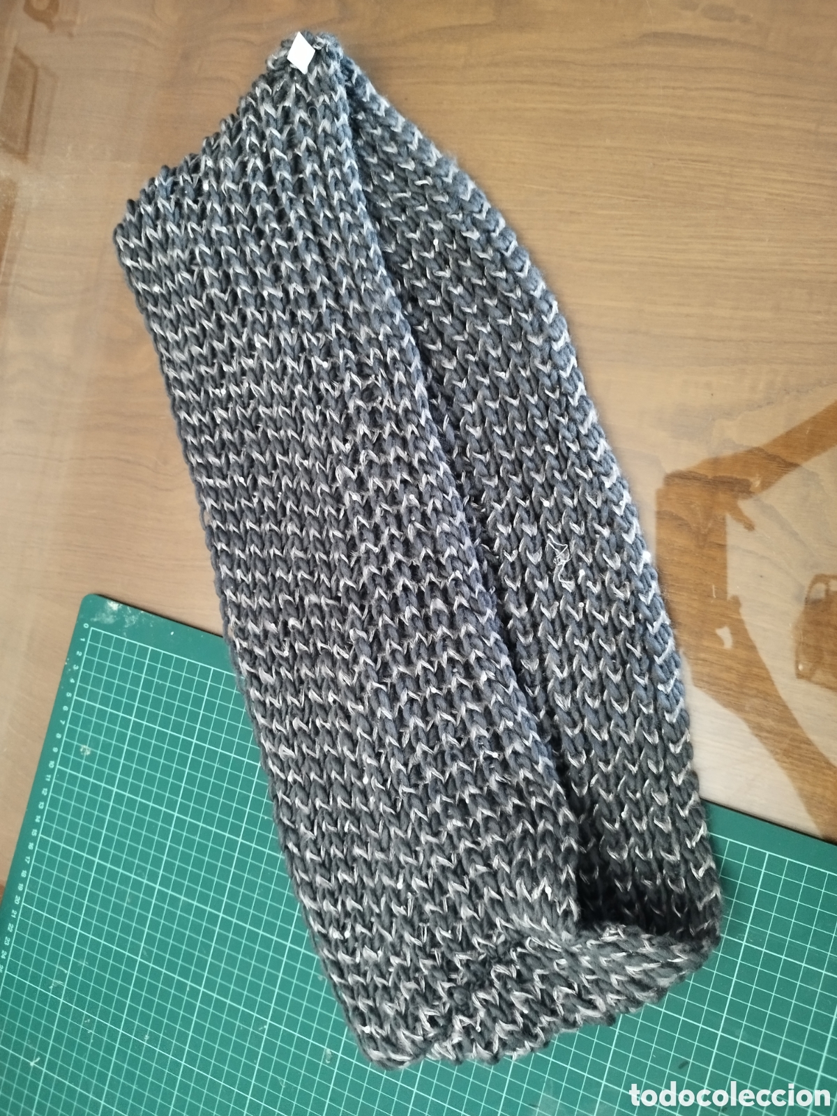 Nuevo: Cuello tubular gris brillo - Foto 1