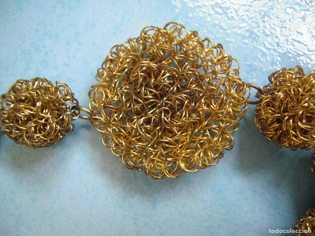 Nuevo: Collar met&aacute;lico bolas doradas - Foto 8