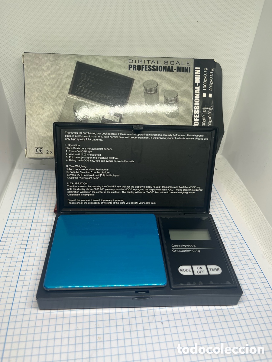 Nuevo: B&aacute;scula de precisi&oacute;n de 0,01 gramo a 500 gramos nueva - Foto 2