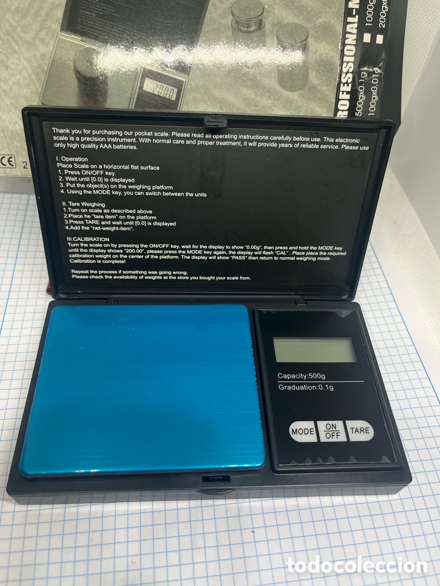 Nuevo: B&aacute;scula de precisi&oacute;n de 0,01 gramo a 500 gramos nueva - Foto 1