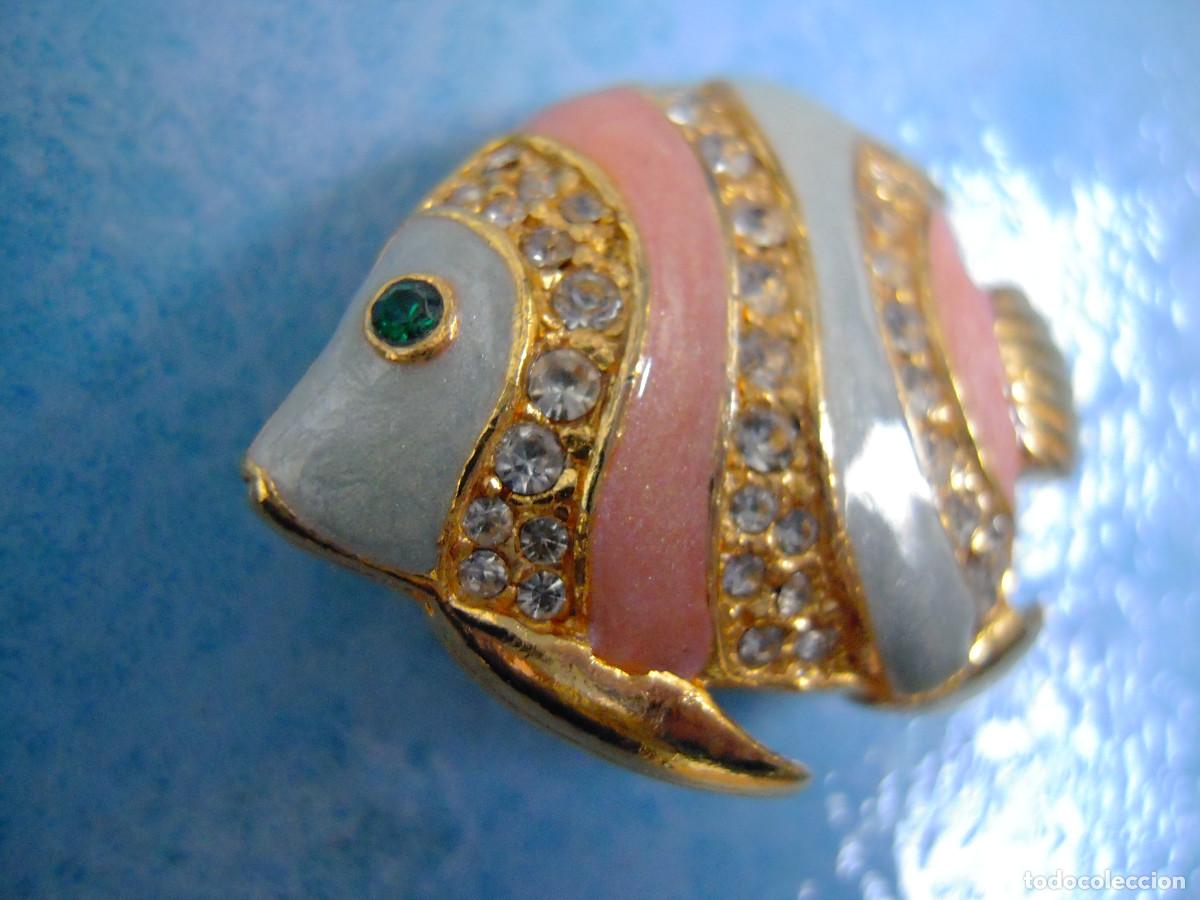 Nuevo: Broche pez azul y rosa - Foto 2