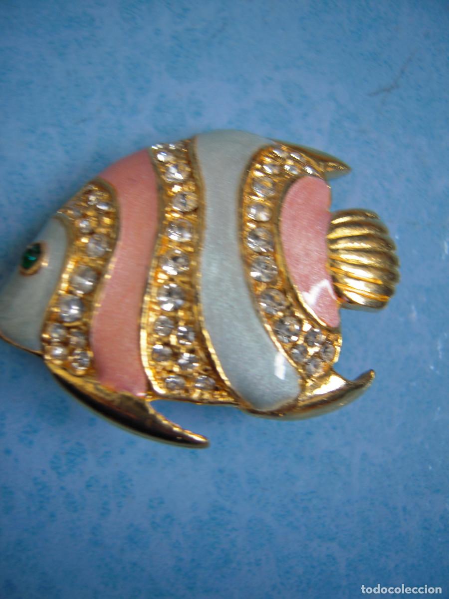 Nuevo: Broche pez azul y rosa - Foto 4
