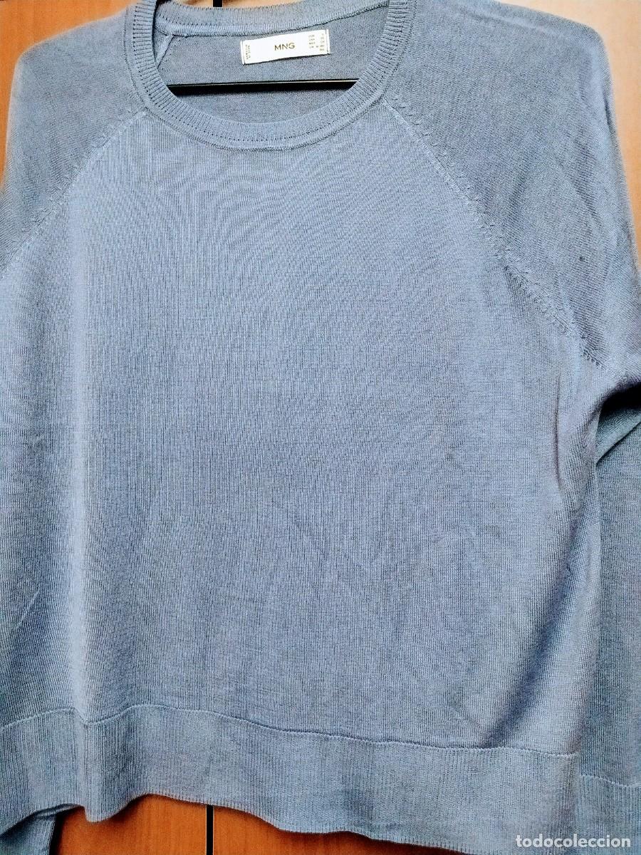 Nuevo: Jersey semitranspanente de mango sin estrenar lila - Foto 2