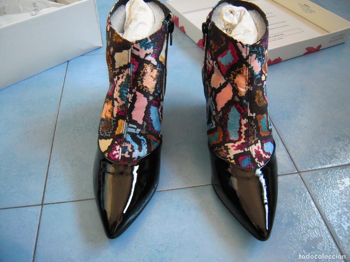 Nuevo: Botines print serpiente multicolor talla 38 - Foto 15