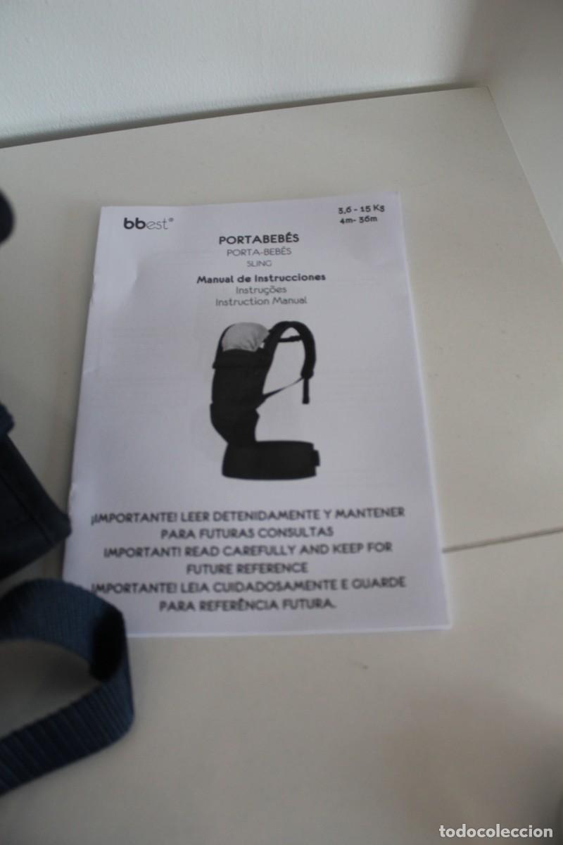 Nuevo: MOCHILA PORTABEBES BBEST DE 4M-36M - Foto 6