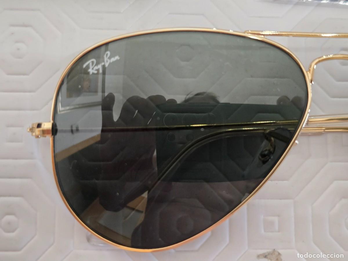 Nuevo: Ray-Ban Aviator Classic Oro G-15 Lentes - Foto 4