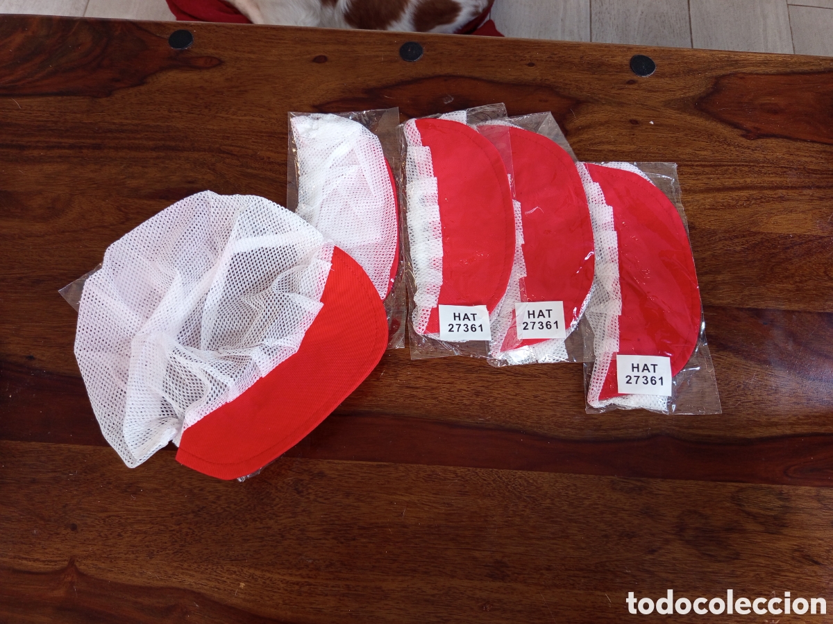 Nuevo: 5 gorros de rejilla para trabajo - Foto 1