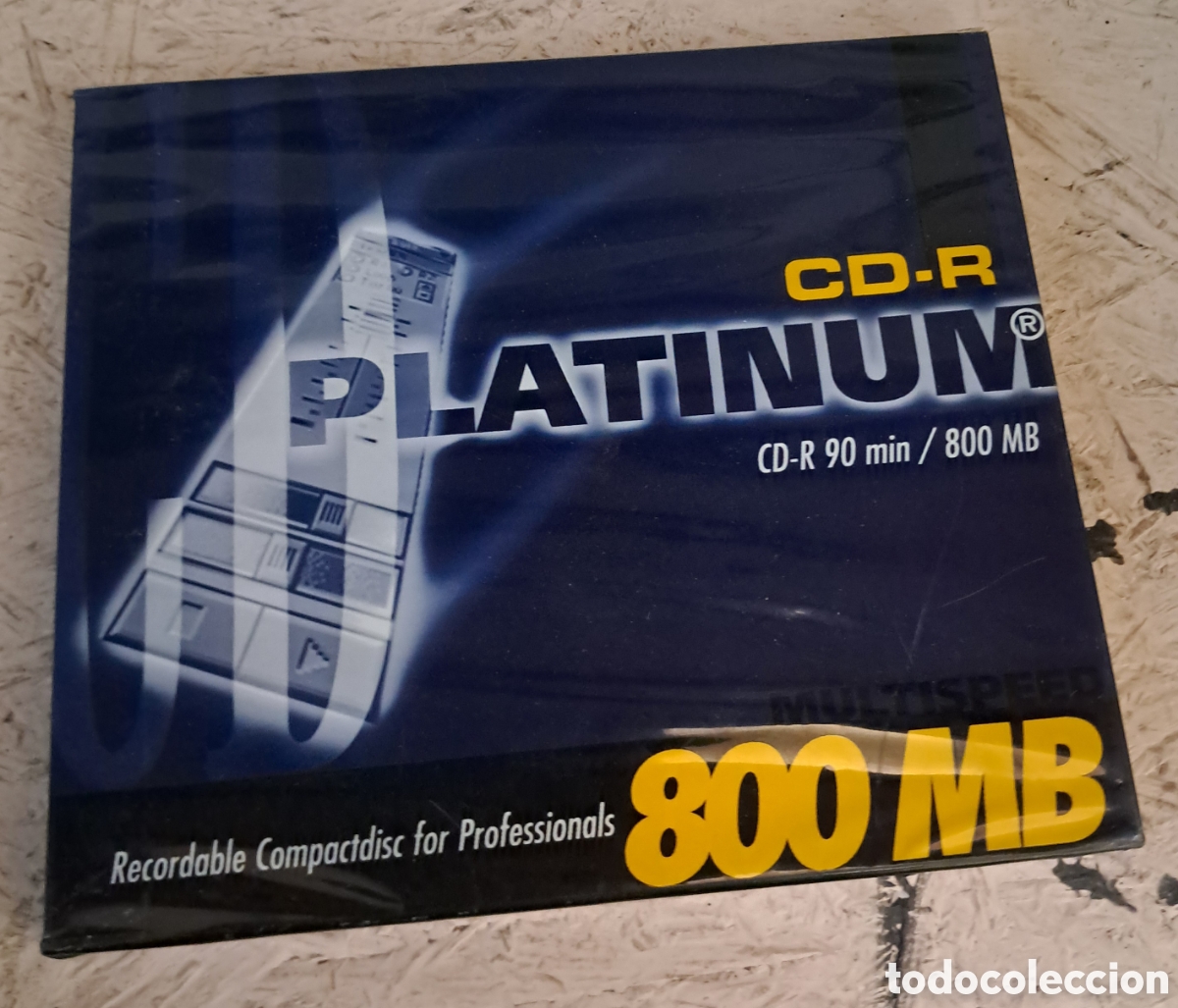 Nuevo: Disco precintado grabable&nbsp;Platinum CD-R.&nbsp; - Foto 1