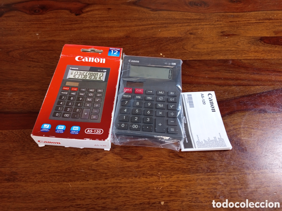 Nuevo: Calculadora cient&iacute;fica canon AS-120 - Foto 2