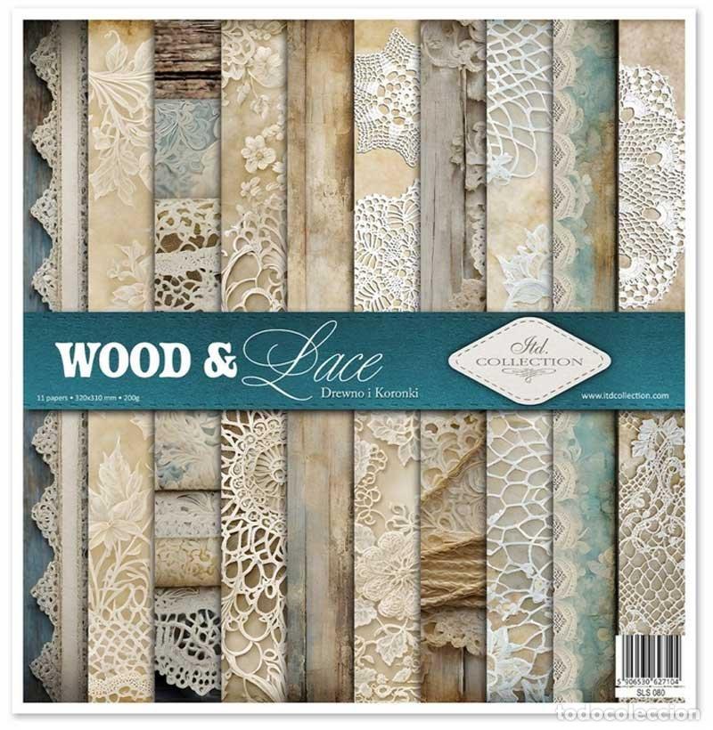 Neuf: Colecci&oacute;n Wood & Lace. 31 x 32cm. (precintado)