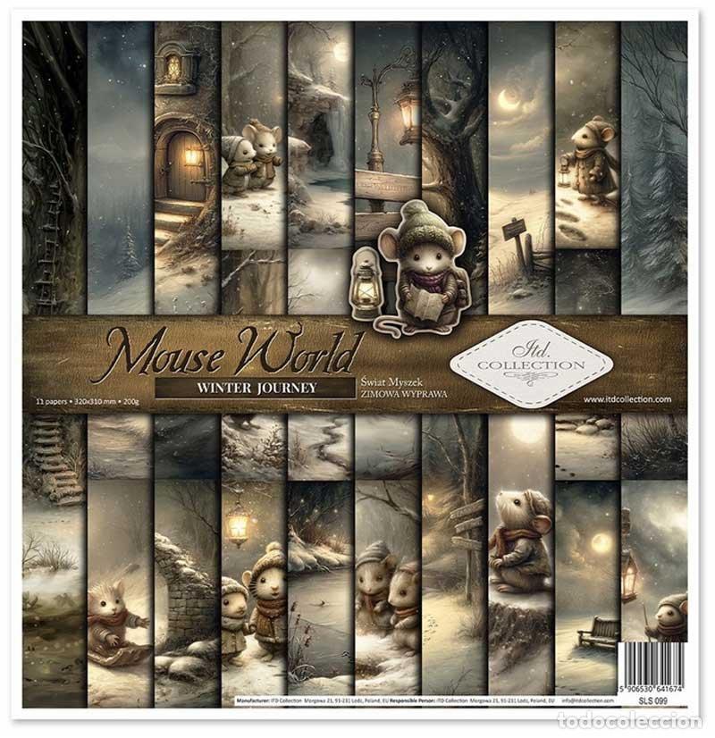 Neuf: Colecci&oacute;n Mouse World - Winter Journey. 31 x 32cm. (precintado)