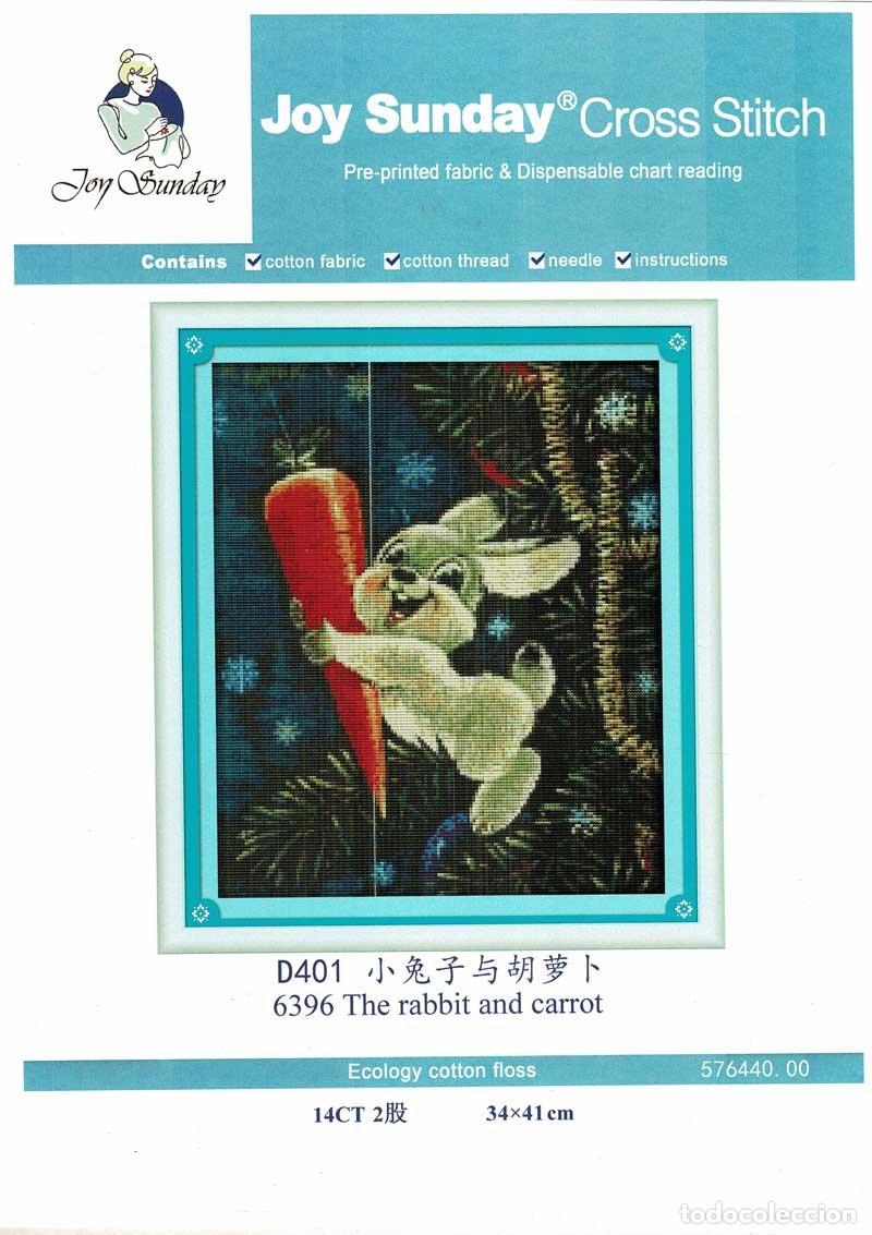 New: Kit de punto de Cruz The Rabbit and Carrot (precintado)