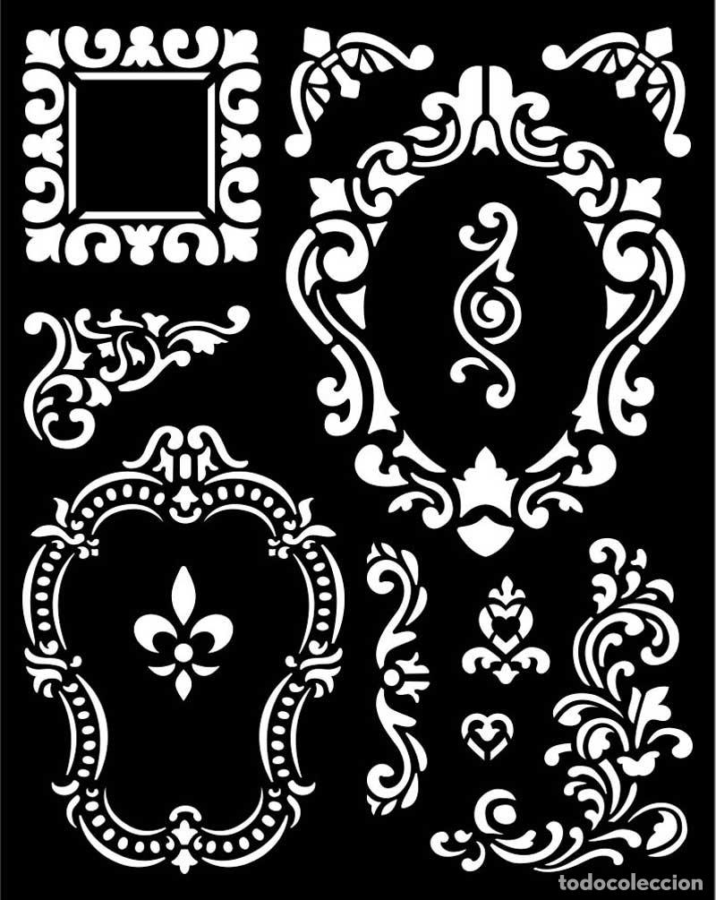 New: Stencil mix media cm. 20 x 25 - Alice Marcos (precintado)