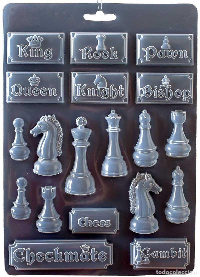 New: Molde flexible tama&ntilde;o A4 - Alice Ajedrez (precintado)