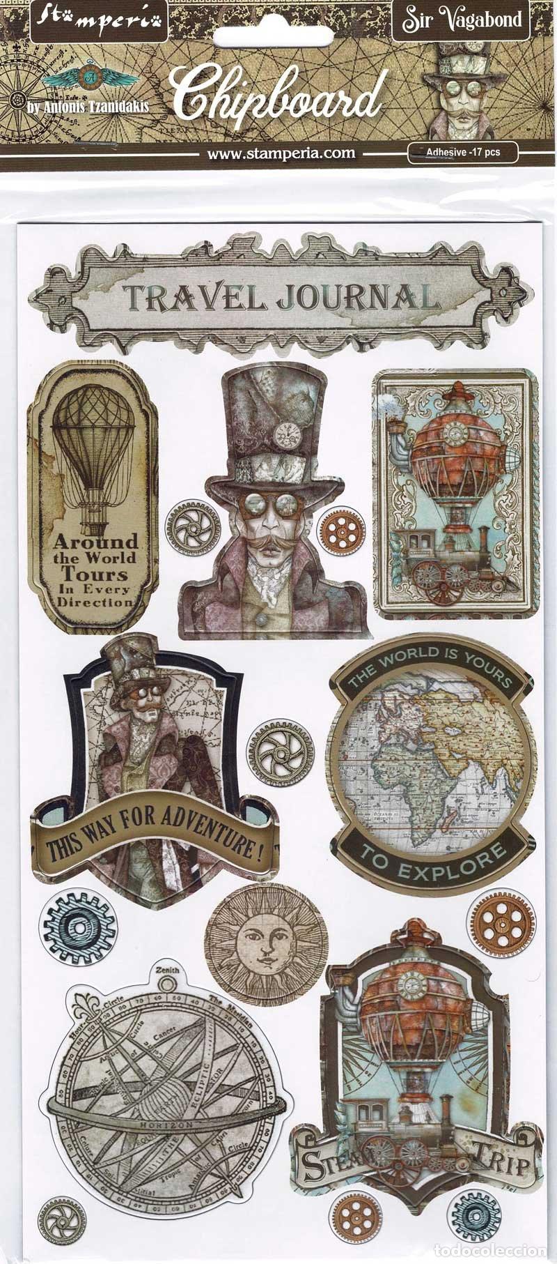 New: Sir Vagabond - Chipboard 15 x 30 cm (precintado)