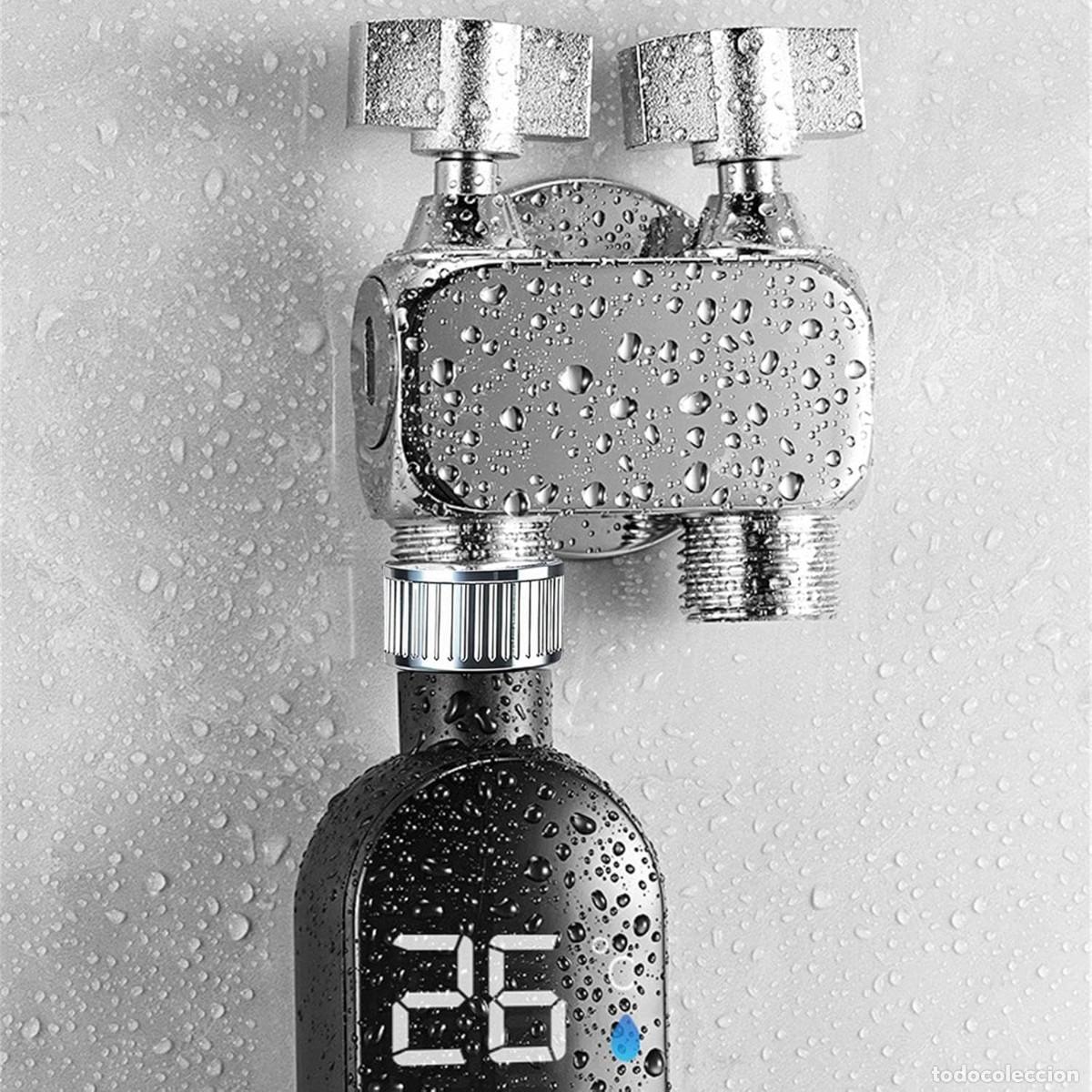 Nuevo: Alcachofa de ducha impermeable con pantalla t&eacute;rmica - Foto 4