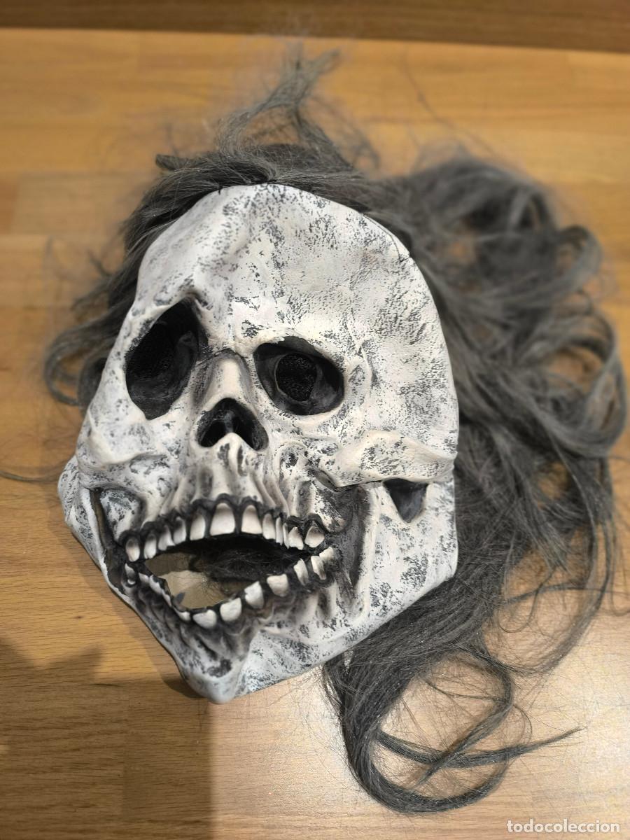Nuevo: CARETA CALAVERA CON PELO - Foto 2