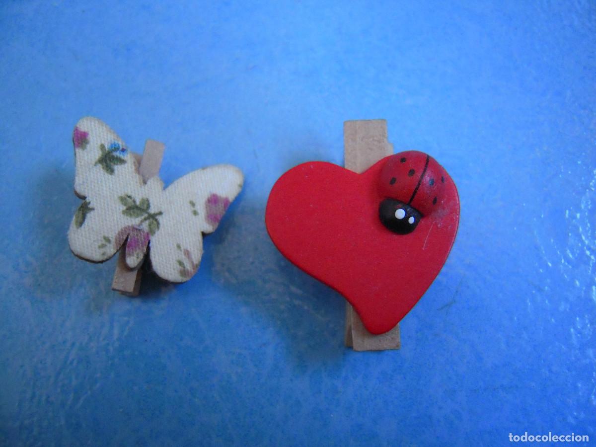 Nuevo: Dos peque&ntilde;as pinzas decoradas - Foto 1