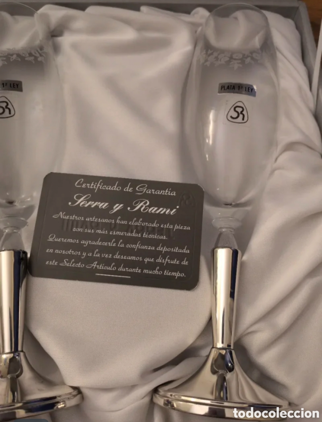 Nuevo: Copas Cava Serra y Rami Plata 1&ordf; Ley - Foto 3