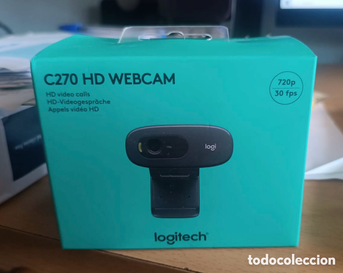 Nuevo: Logitech C270 HD 720p USB C&aacute;mara Web - Negra (960-001063) - Foto 1
