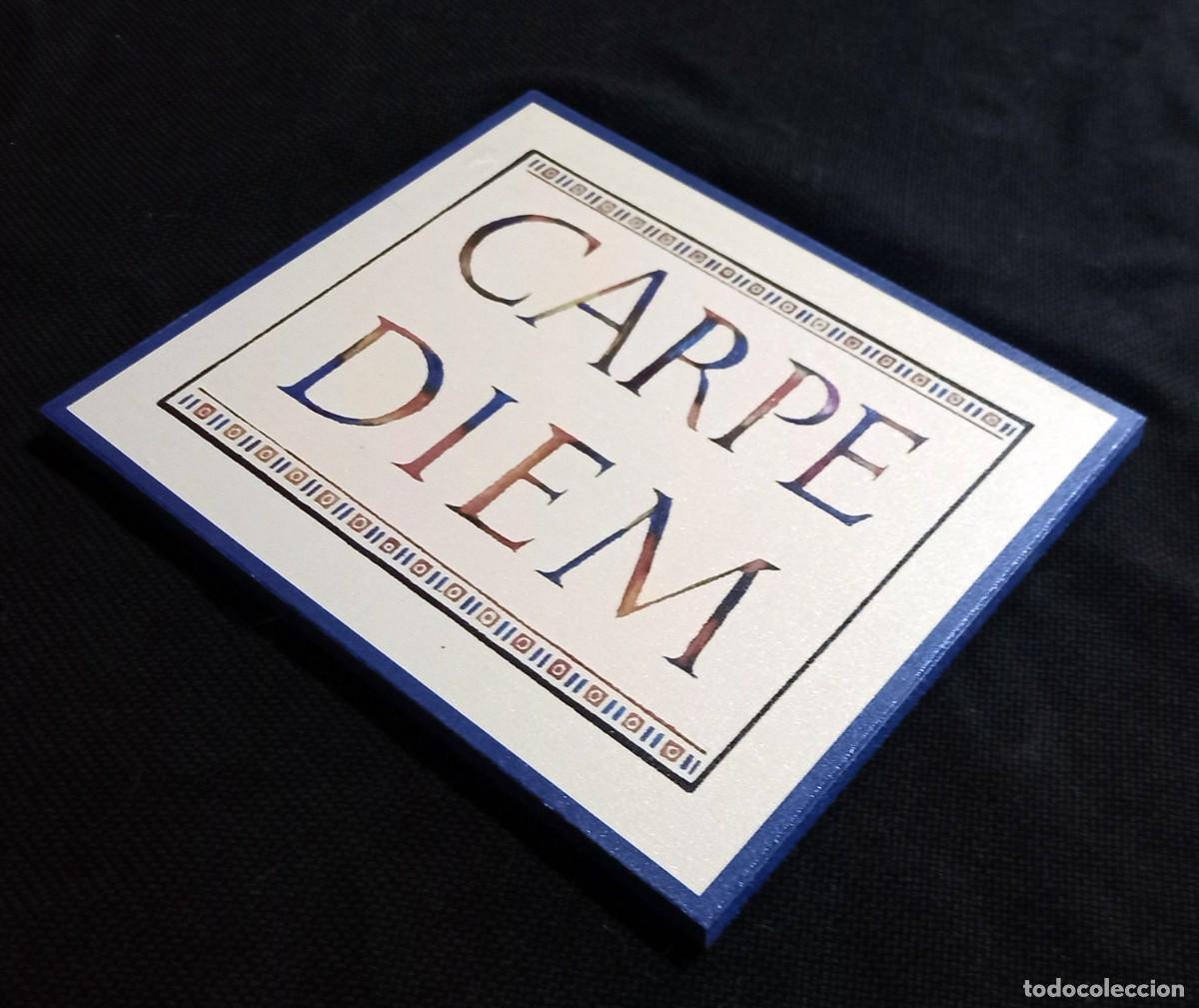Nuevo: Cuadro Carpe Diem (madera) - Foto 2