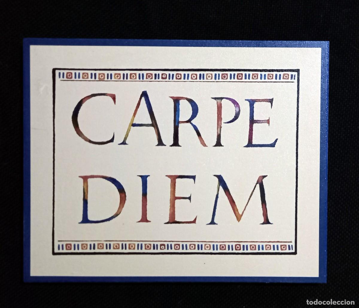 Nuevo: Cuadro Carpe Diem (madera) - Foto 1