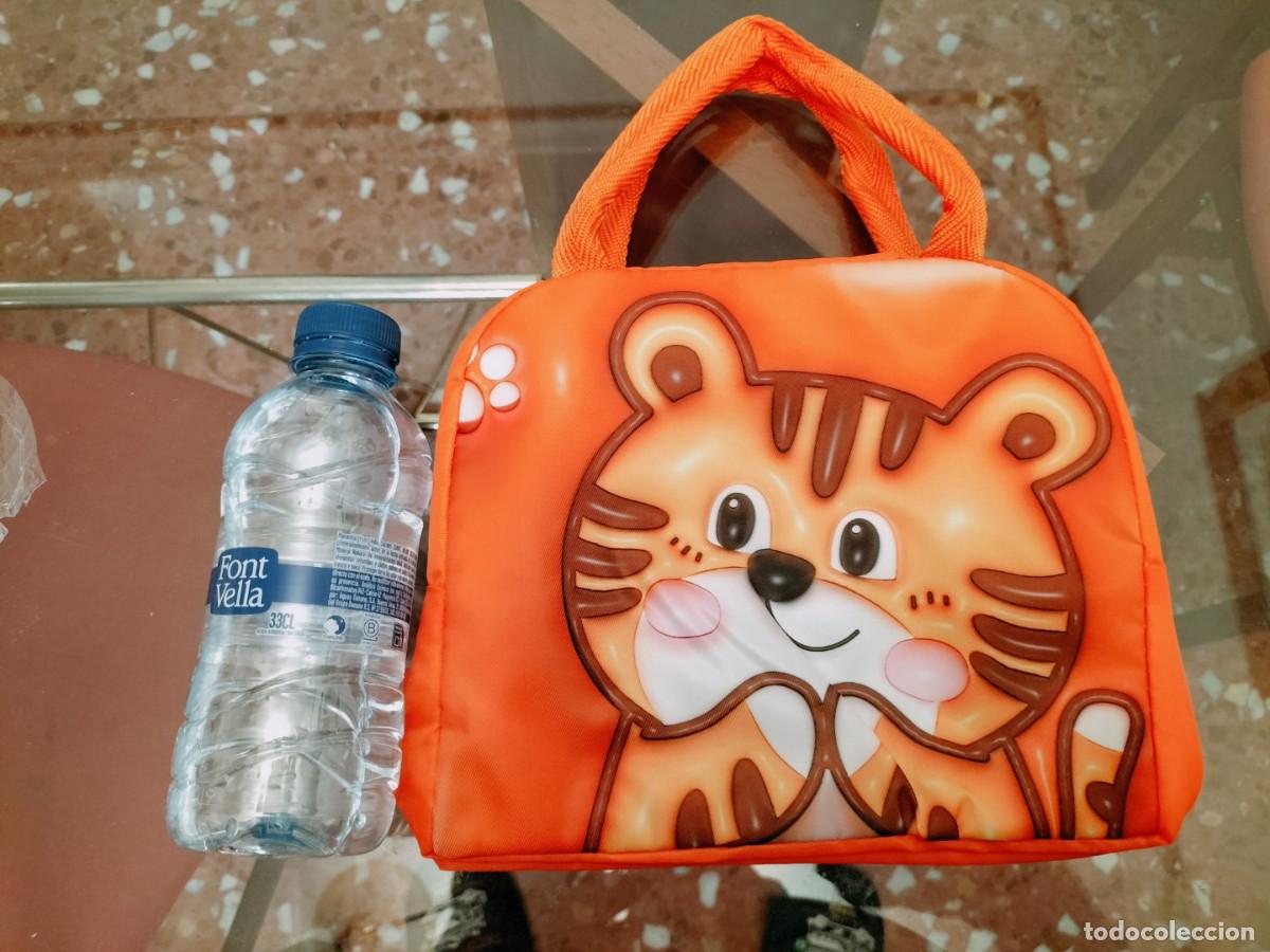 Nuevo: 000063COM-bolsa almuerzo naranja gato - Foto 1