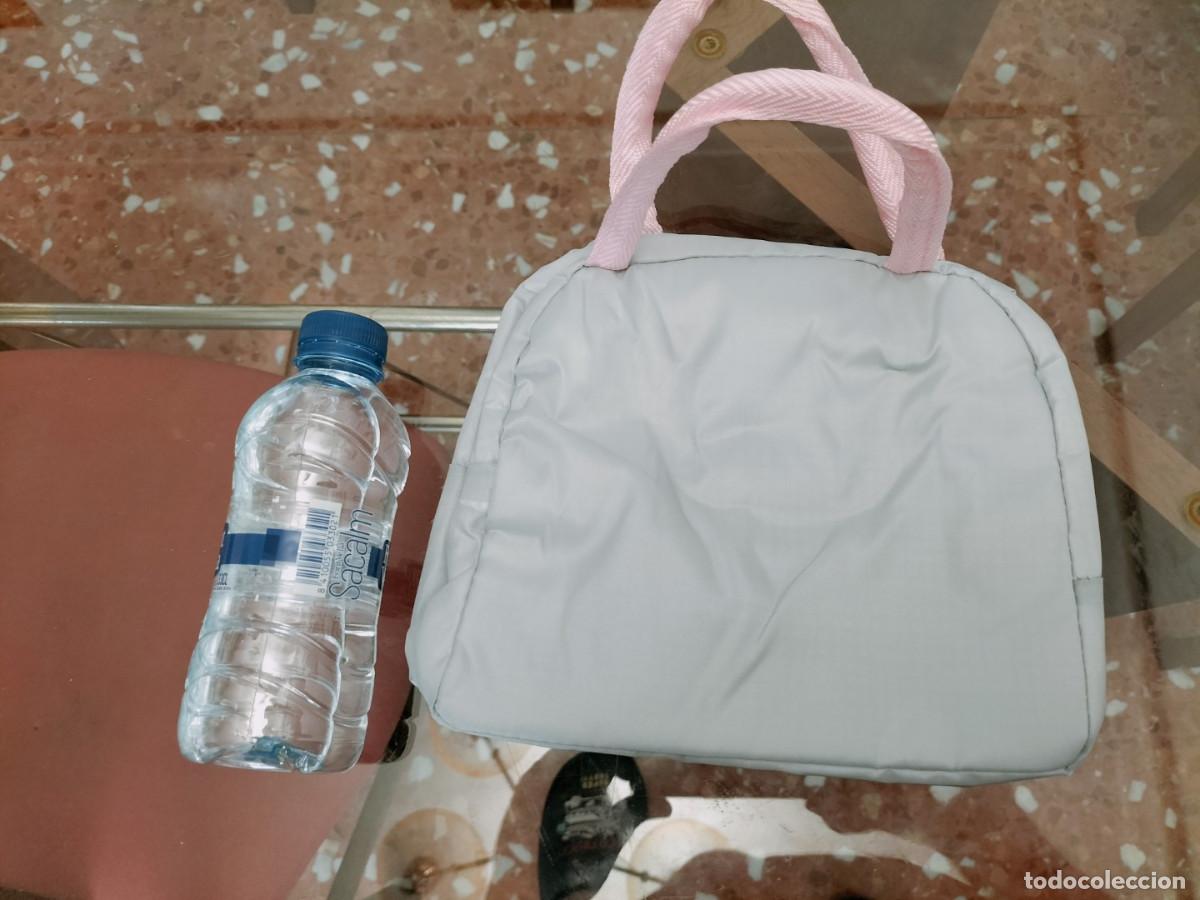 Nuevo: 000066COM-bolsa almuerzo gris y rosa conejo - Foto 2