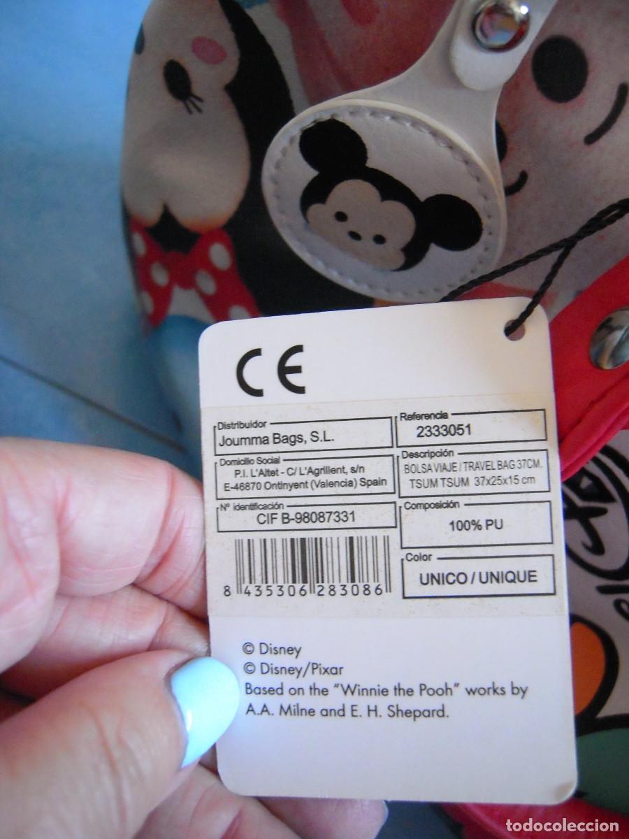 Nuevo: Bolsa viaje multicolor Tsum Tsum - Foto 10