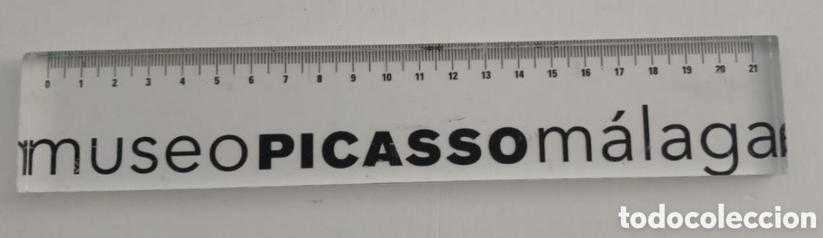 Nuevo: REGLA MUSEO PICASSO 21 CM