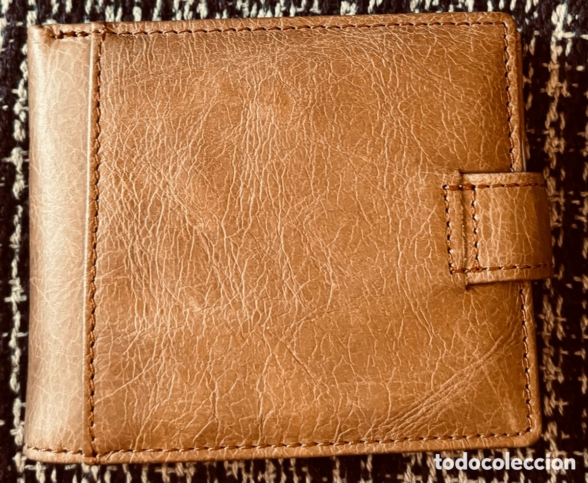 Nuevo: Cartera de cuero (7HL)