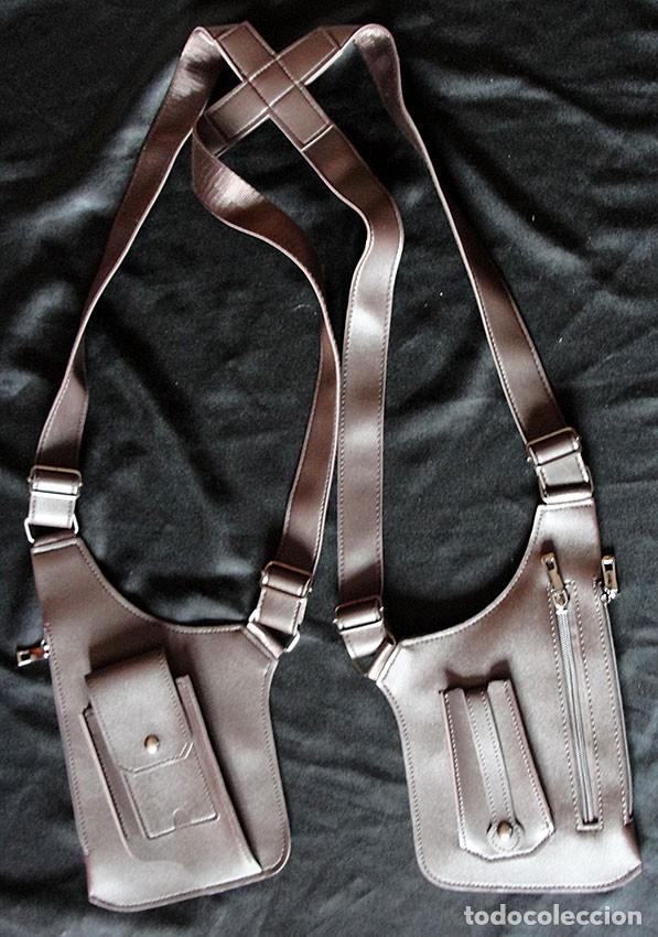 Nuevo: BOLSO DE HOMBROS DE POLIPIEL AJUSTABLE - ANTIRROBO - NUEVO -