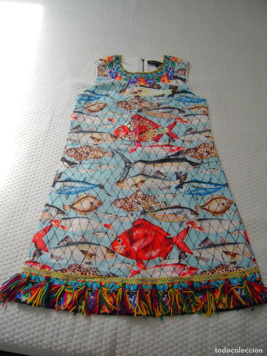 Nuevo: Vestido multicolor peces talla S - Foto 9