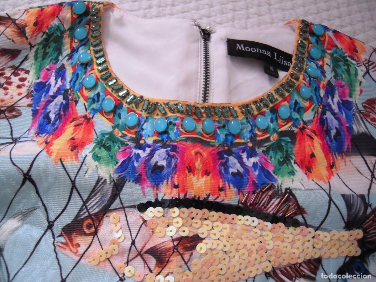 Nuevo: Vestido multicolor peces talla S - Foto 13