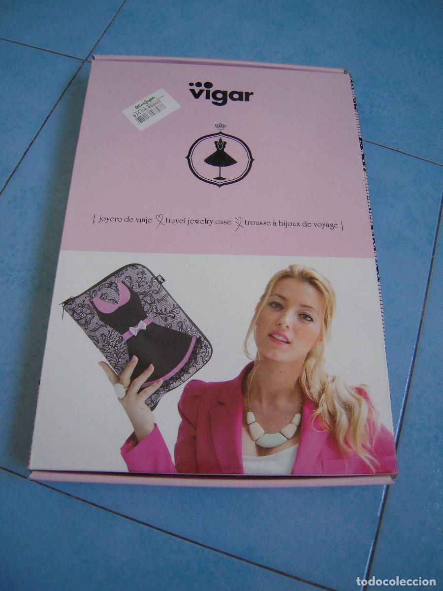 Nuevo: Joyero de viaje rosa y negro - Foto 17