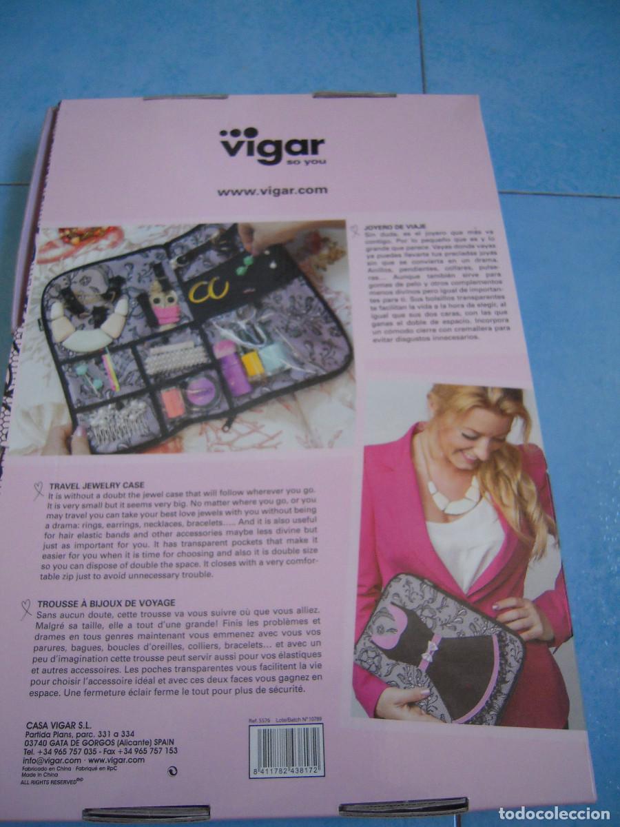 Nuevo: Joyero de viaje rosa y negro - Foto 19
