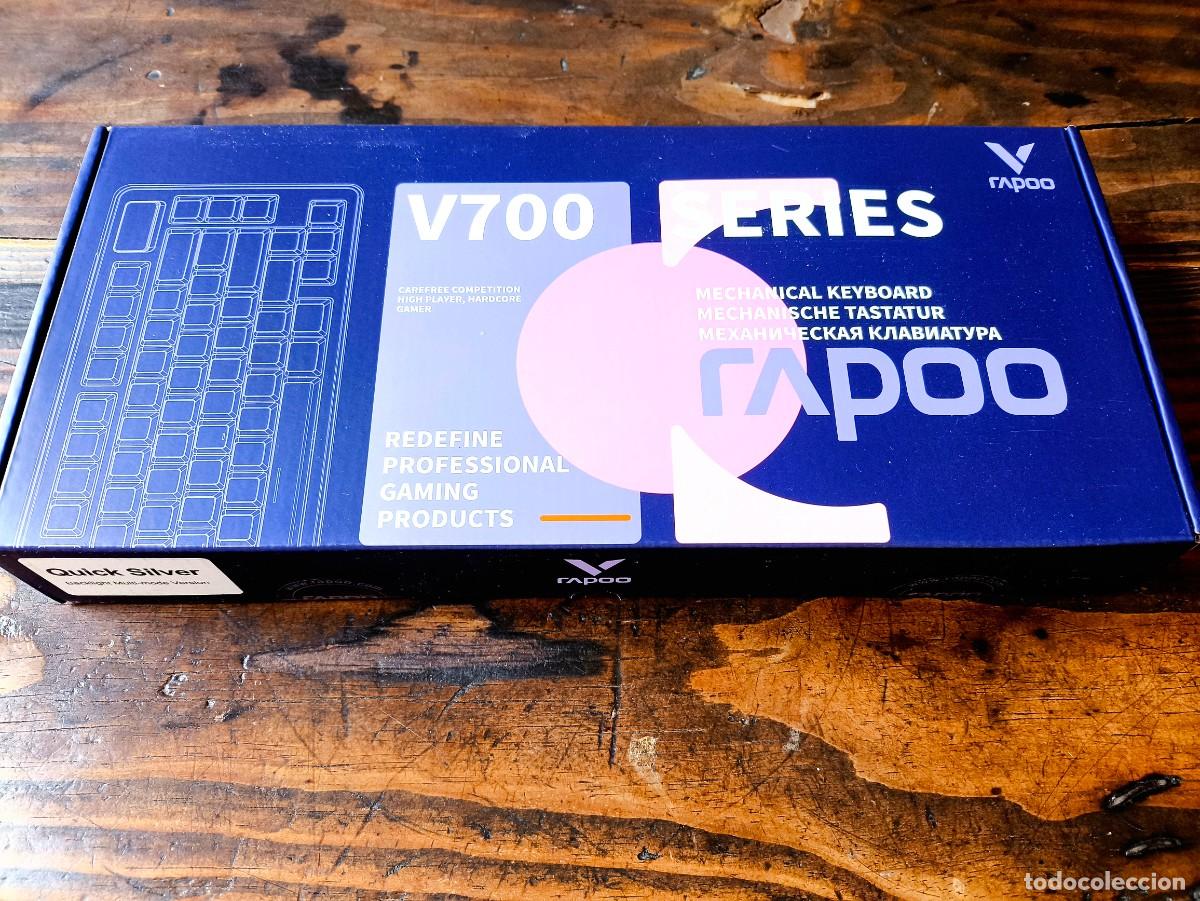 Nuevo: RAPOO V700DIY-75 - TECLADO MEC&Aacute;NICO INAL&Aacute;MBRICO GAMING - PRECINTADO DE F&Aacute;BRICA