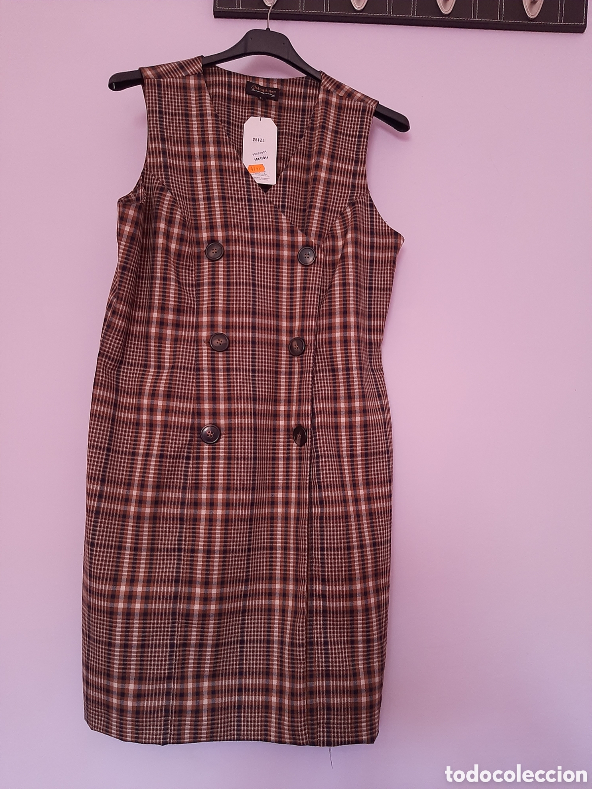 Nuevo: Vestido nuevo sin mangas estilo pichi