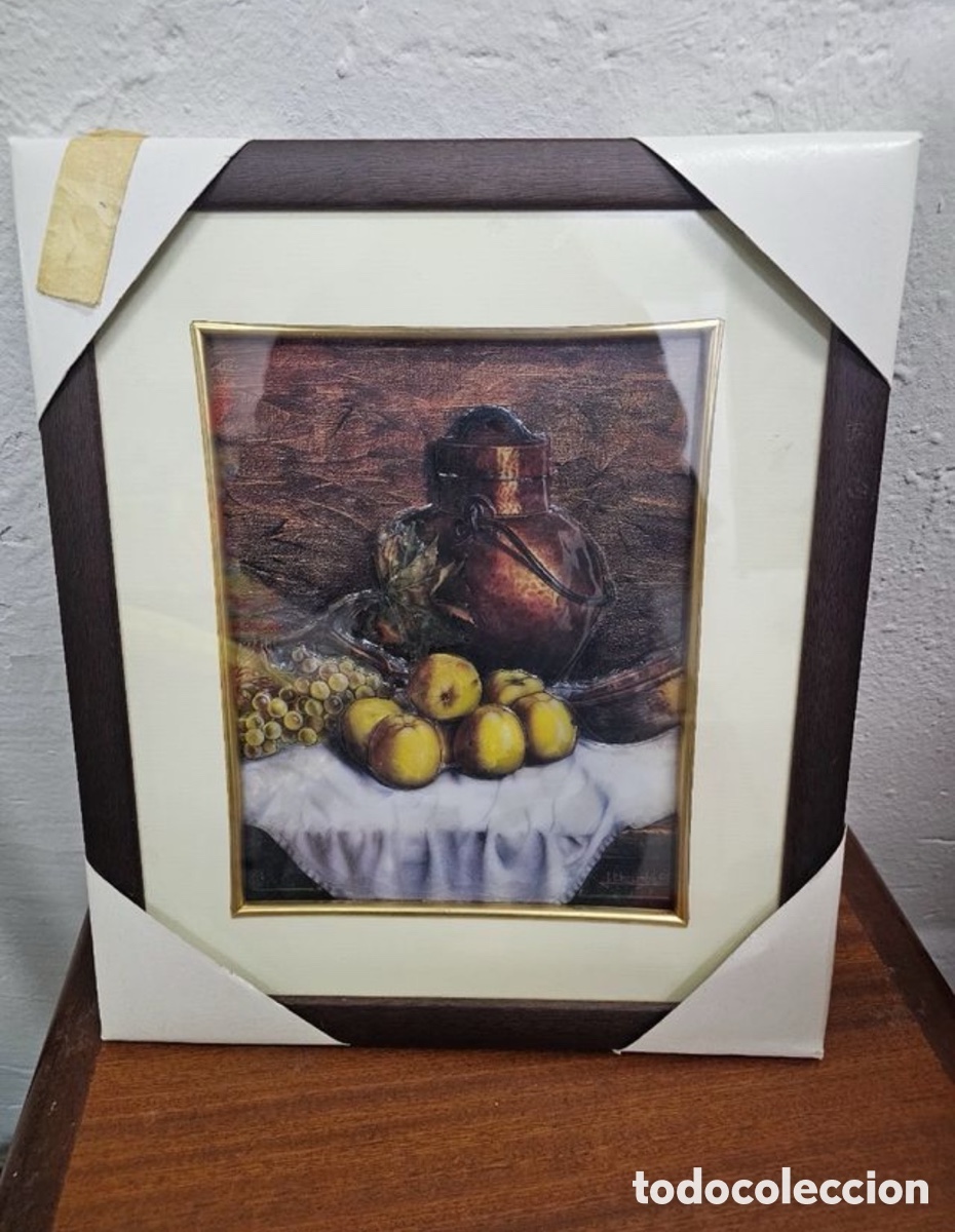 Nuevo: Cuadro de bodeg&oacute;n estilo decoupage