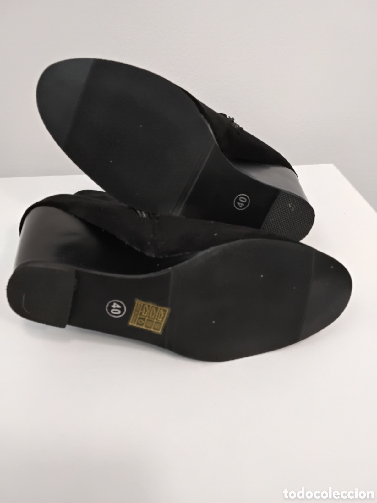 Nuevo: Botines Negro Tacon cu&ntilde;a - Foto 3