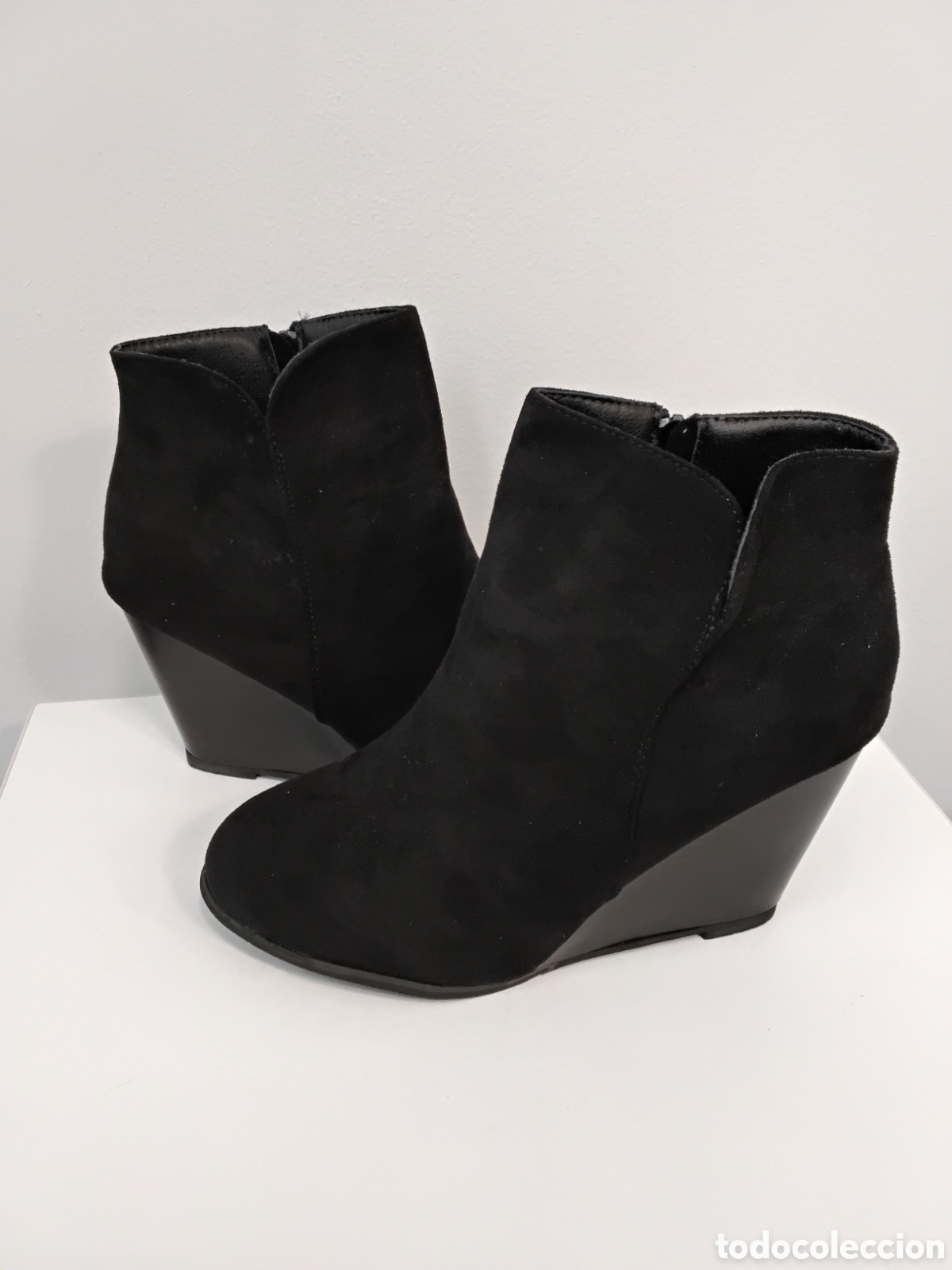 Nuevo: Botines Negro Tacon cu&ntilde;a - Foto 5