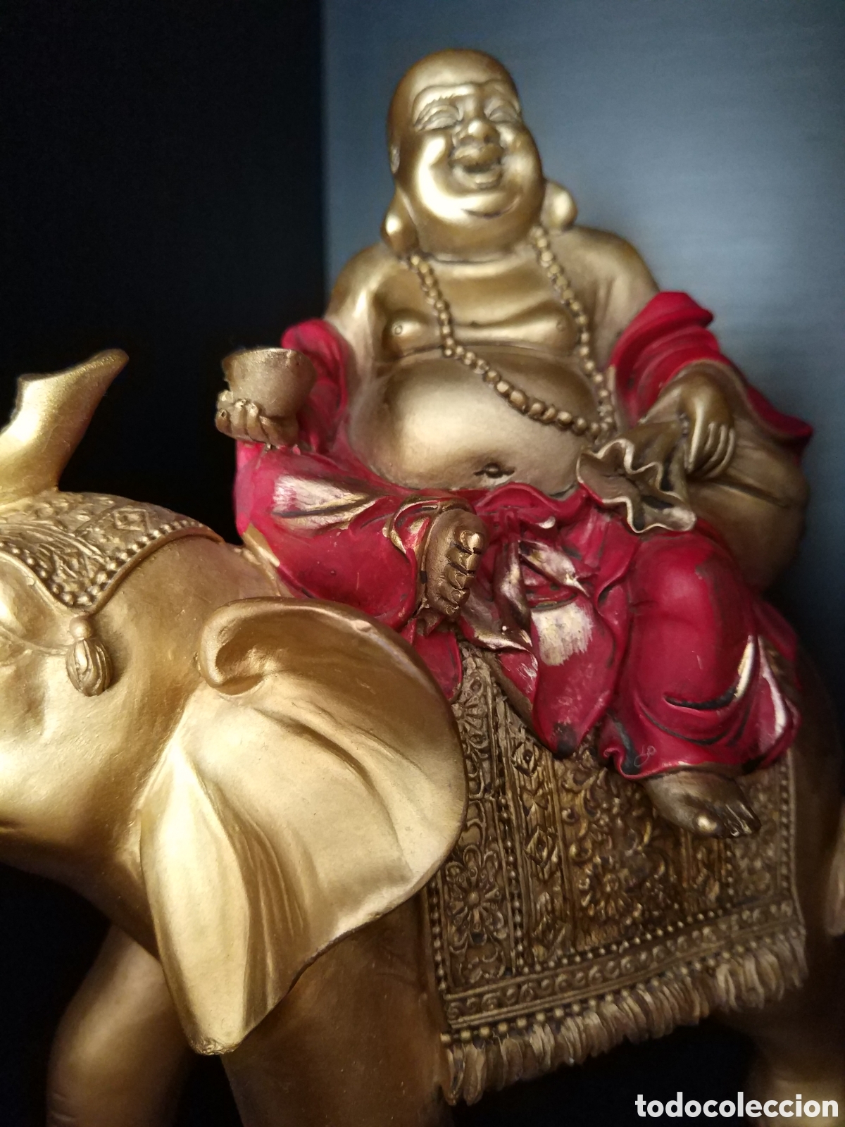 Nuevo: Buda con elefante de la suerte y prosperidad - Foto 1