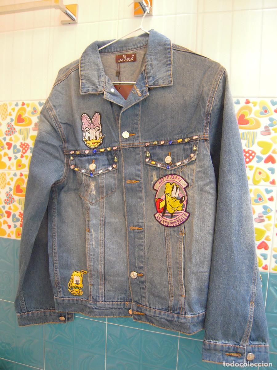 Nuevo: Chaqueta denim parches talla M/38 - Foto 5