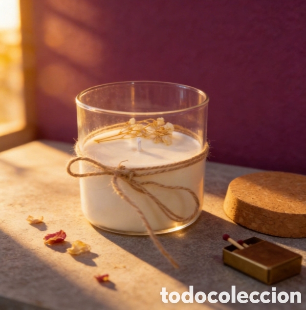 Nuevo: Vela aromatica con aroma a jazmin. - Foto 2