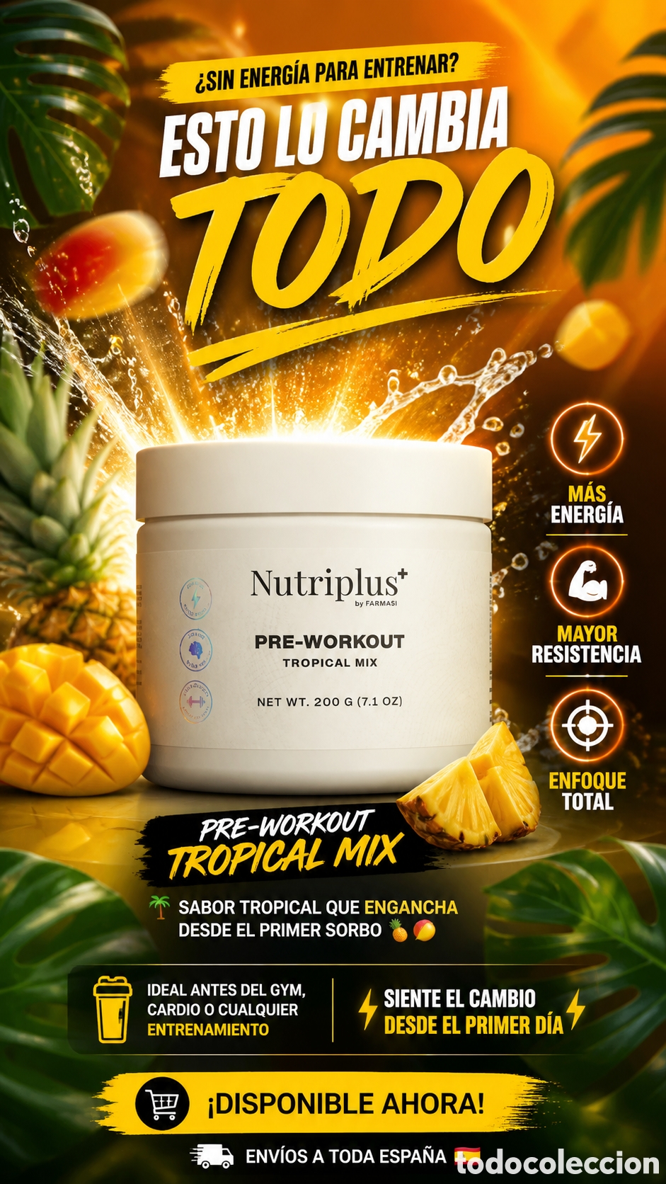 Nuevo: Nutriplus+ Pre-Workout