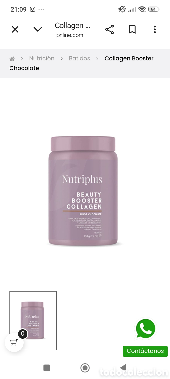 Nuevo: Collagen Booster Chocolate - Foto 2