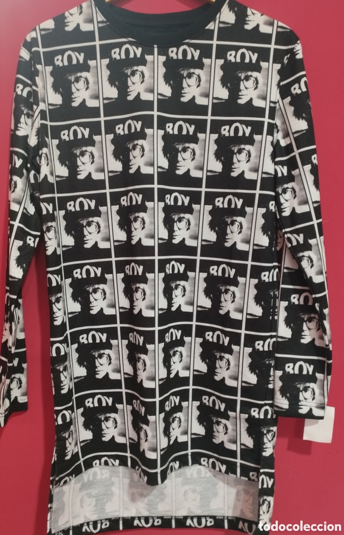 Nuevo: CAMISETA BOY LONDON CON ESTAMPADO DE ANDY WARHOL. NUEVA
