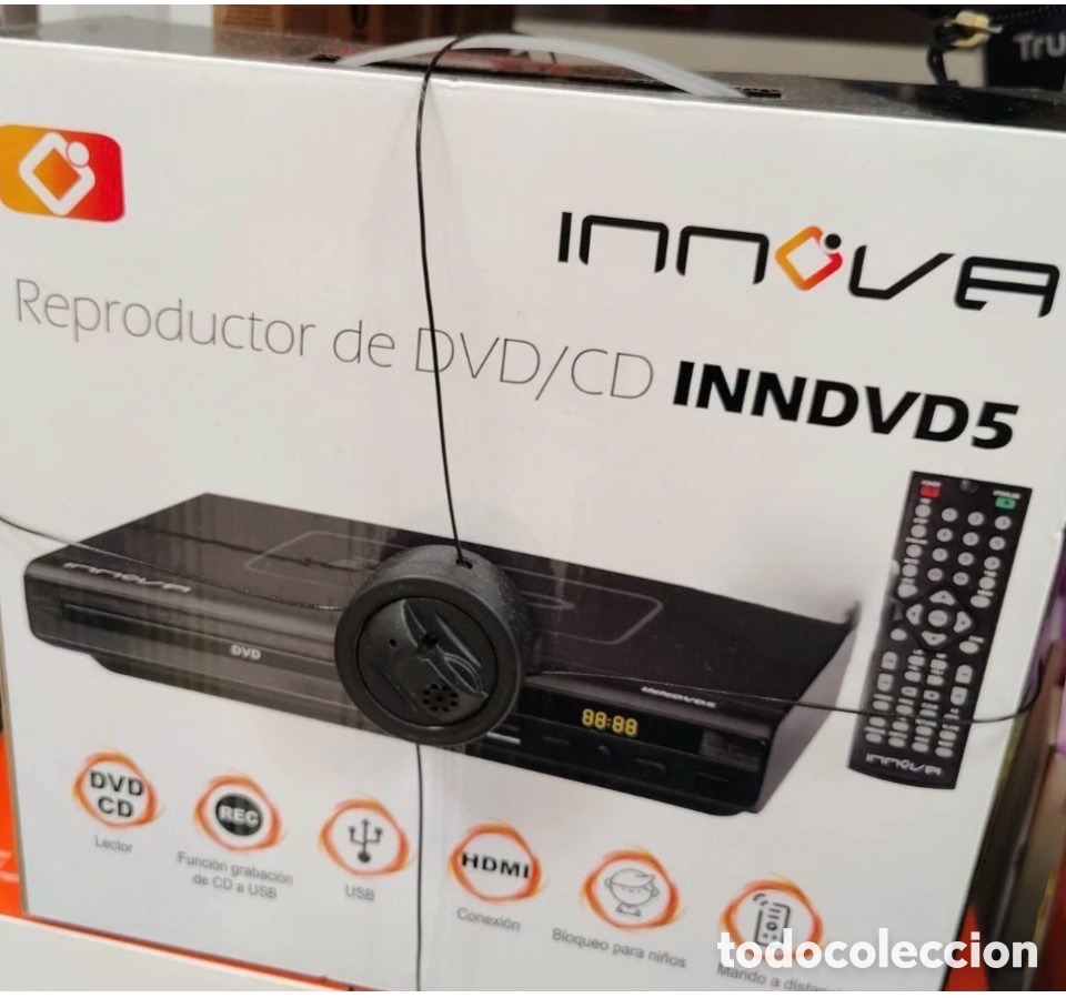Nuevo: Reproductor de Dvd - Cd Innova Reproductor Dvd Usb ( Nuevo)