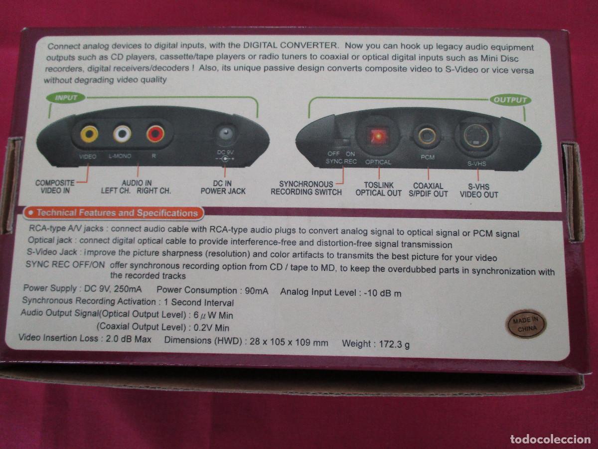Nuevo: DIGITAL CONVERTER ADV-2000. - Foto 7