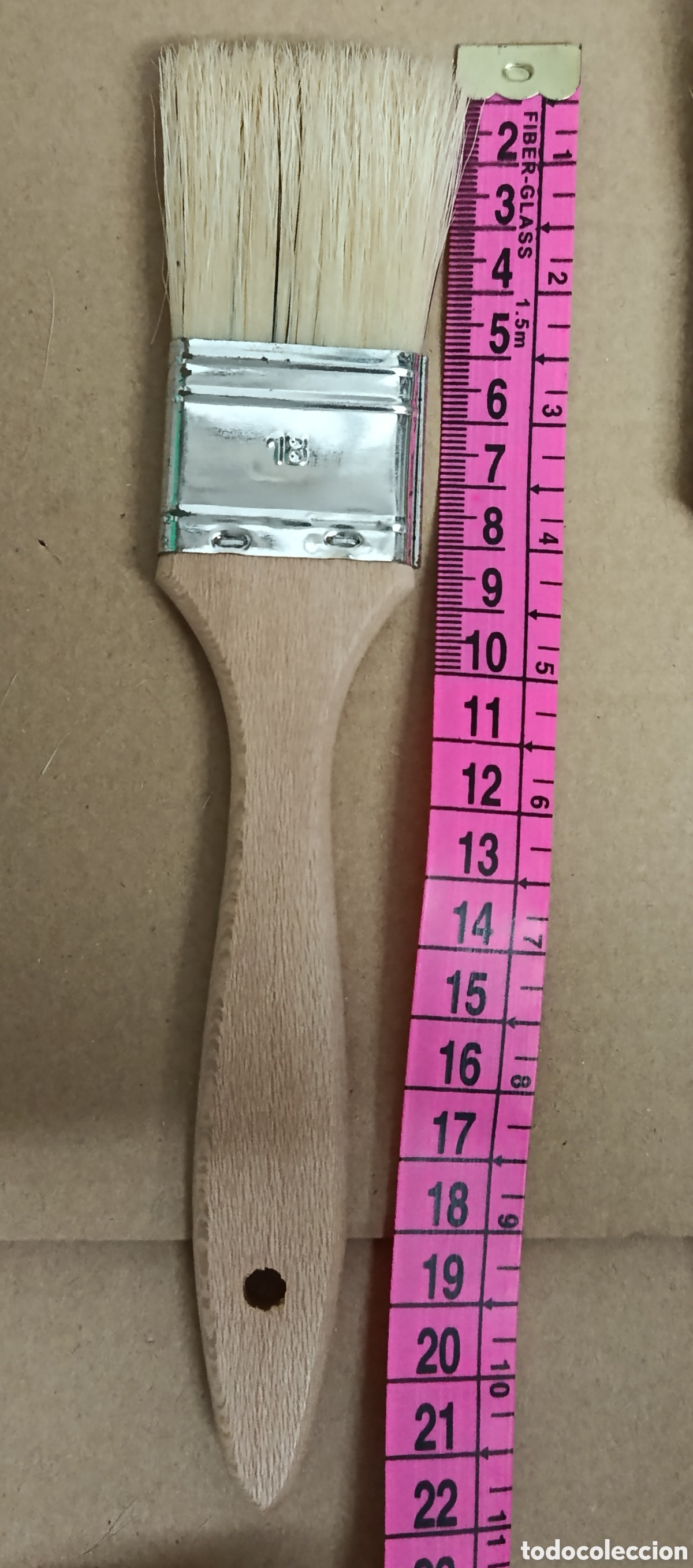 Nuevo: Brocha plana o paleta marca Robellon&ordm; 18, sin usar